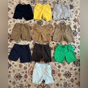 Boys shorts lot of 10 size 3T, Cat & Jack, Carters, Old Navy